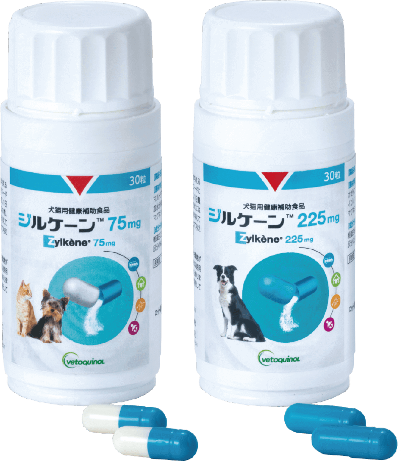 送料は無料ですジルケーン 75mg 30粒×９本　ベトキノール 日本全薬　犬猫用